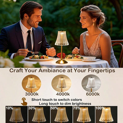 8 Pack Cordless Touch Desk Lamp Set, Rechargeable Outdoor Table Lamps, Dimmable LED Night Lights, Table Lamps Battery Operated, Wedding Decorative Lights, Ideal For Birthday, Party, Dinner Party And Engagement Decorations