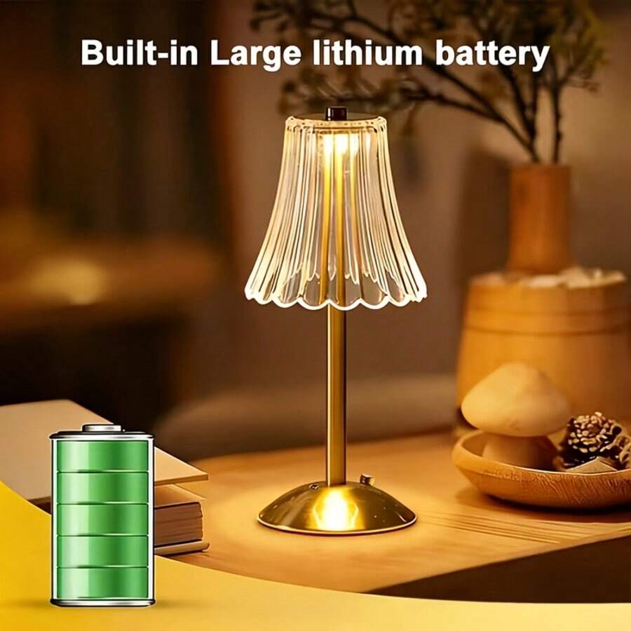 8 Pack Cordless Touch Desk Lamp Set, Rechargeable Outdoor Table Lamps, Dimmable LED Night Lights, Table Lamps Battery Operated, Wedding Decorative Lights, Ideal For Birthday, Party, Dinner Party And Engagement Decorations